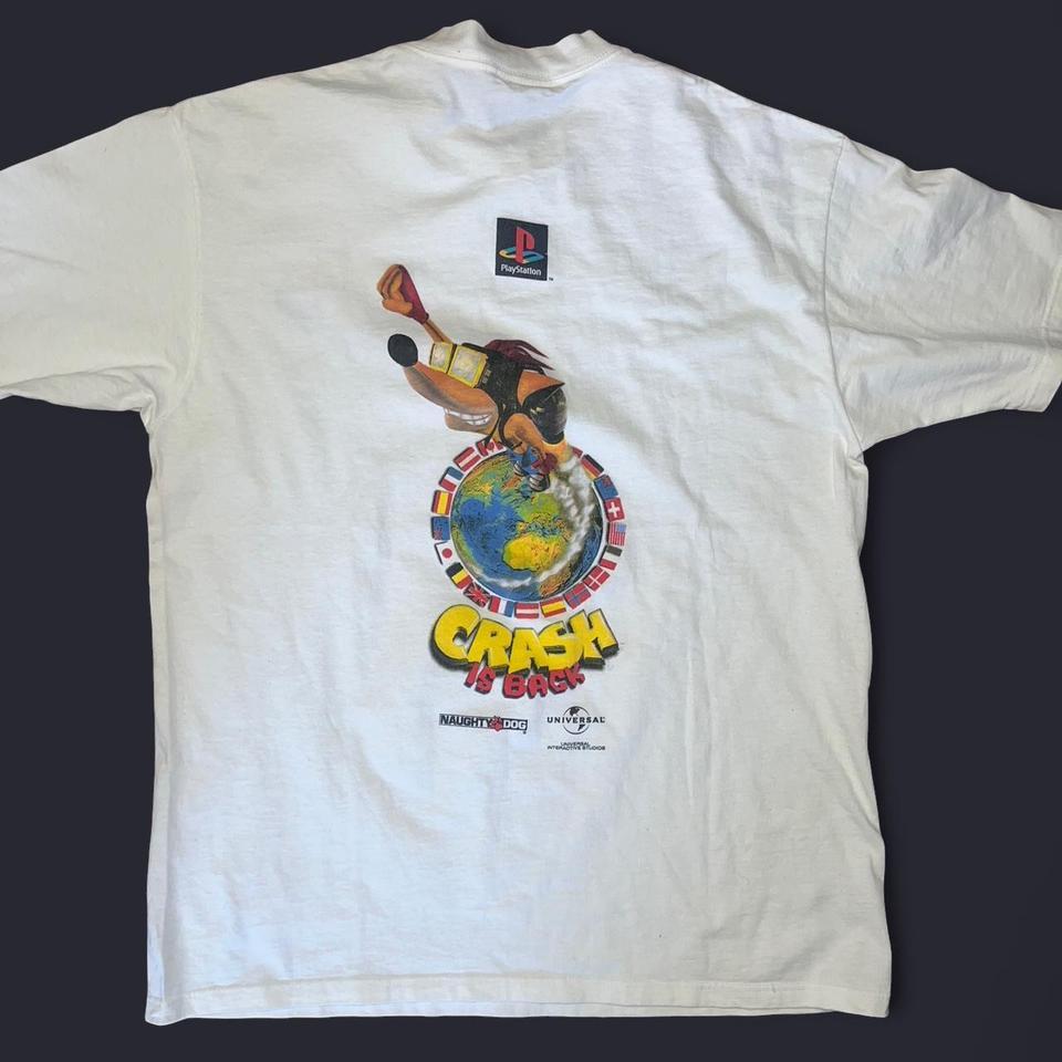 Crash Bandicoot 2 White T Shirt 2