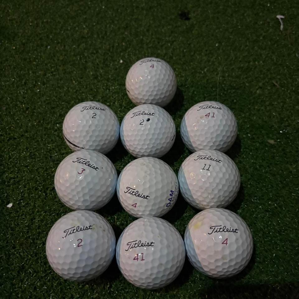 10 Titleist Prov1x Golf Ballsaaa Ade1