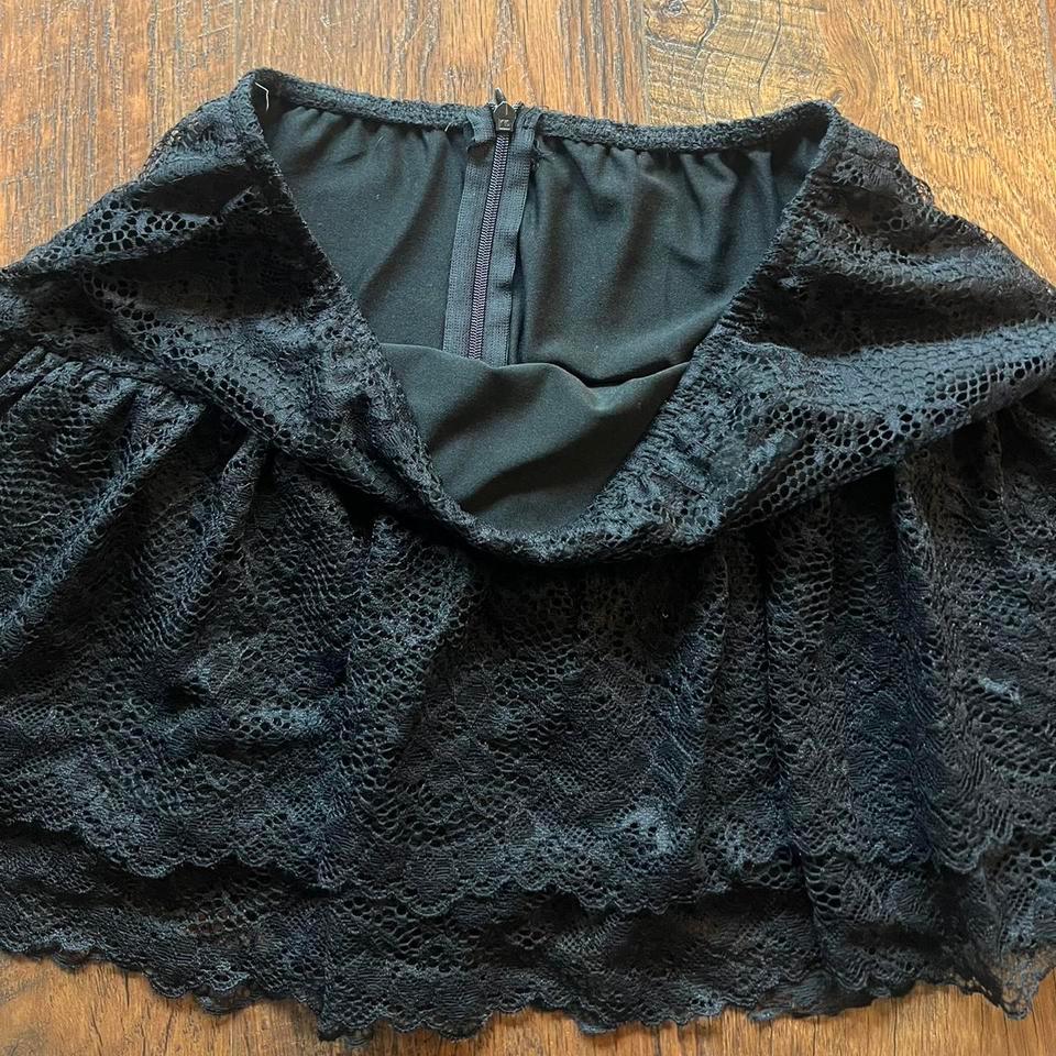 Amazon Black Lace Mini Skirt 59c1 2