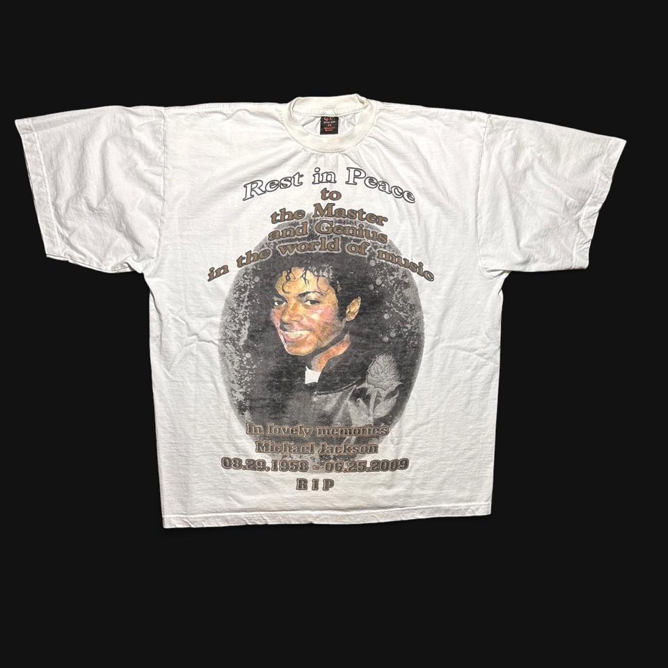 Y2k Michael Jackson Memorial Tshirt 1a77