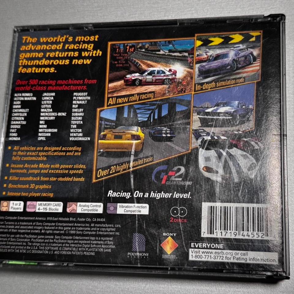 Gran Turismo 2 Ps1 Playstation 4b16 2