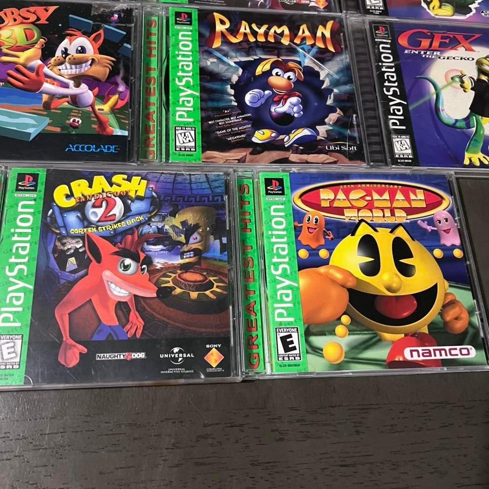 Playstation One Games Lot 15e5 2
