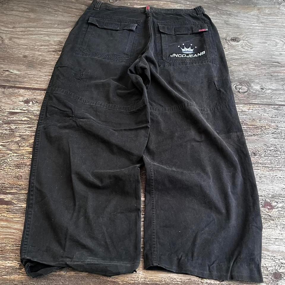 Vintage Jnco Black Army Twill Fc90