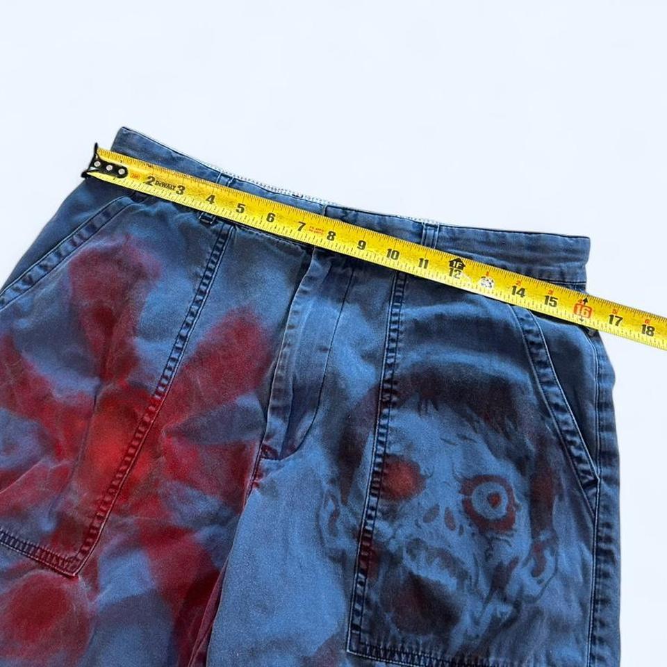 Custom Painted Tommy Hilfiger Shorts 9acd 3