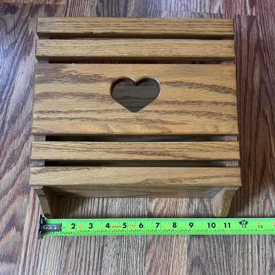 Vintage Wooden Wall Organizer C09d 3