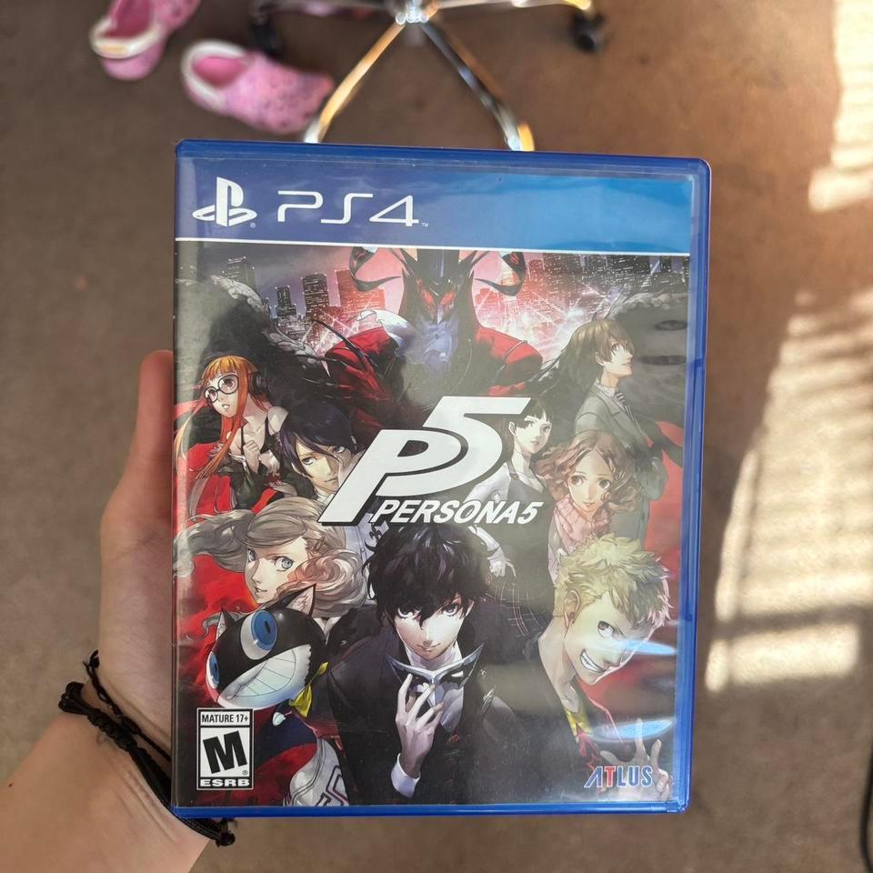 Persona 5 Disc For Ps4