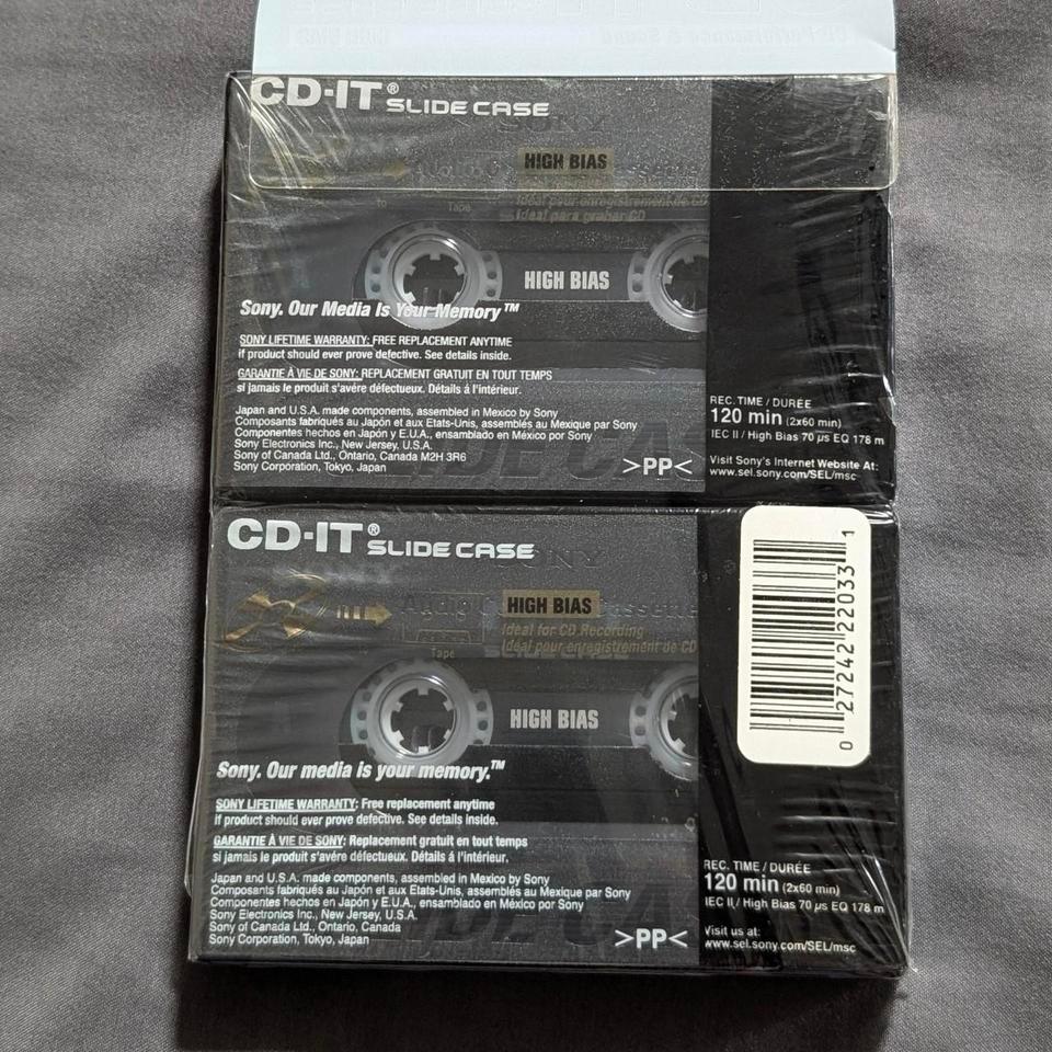 Sony Cd It 120 Minutes Cassette 2