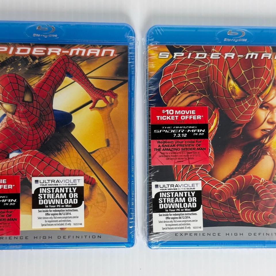 Spider Man 1 2 Blu Ray 42e3