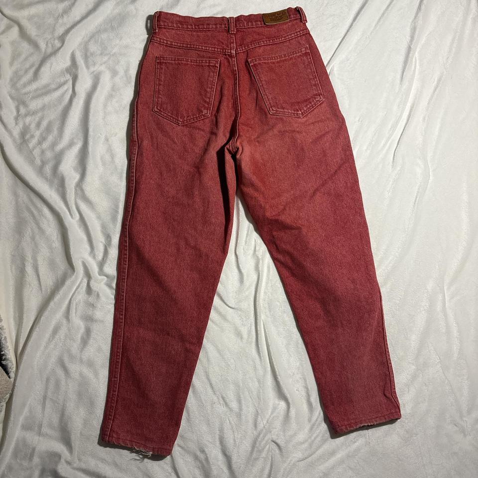 Red Vintage High Waisted Lands End 5