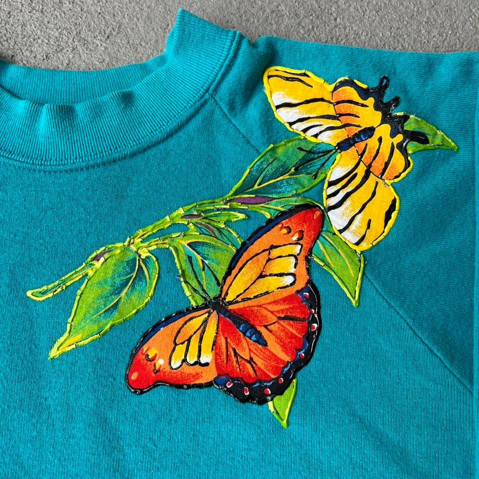 Vintage 90s Hand Painted By A974 2
