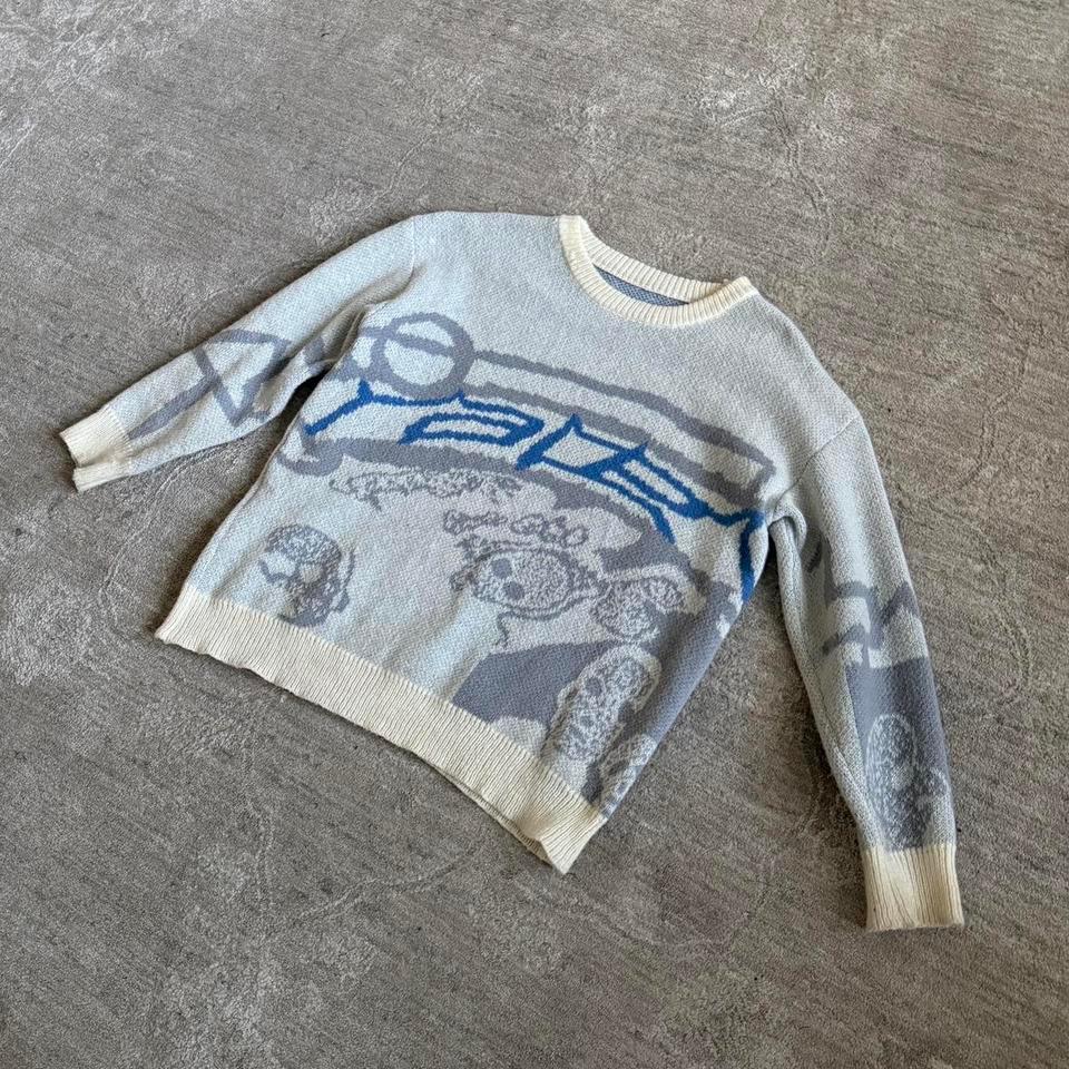 90s Y2k Blue Grey C0b6