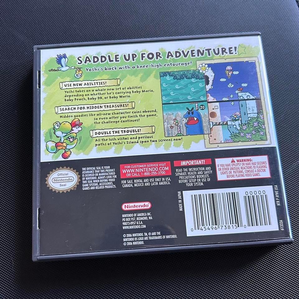 Nintendo Yoshis Island Ds 2006 B249 2
