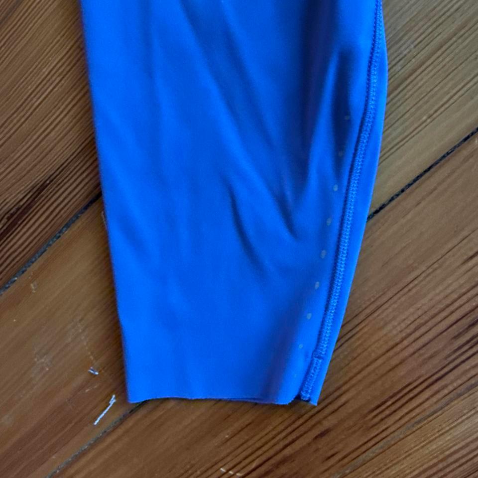 Blue Lululemon Leggings With Pockets D01b 2
