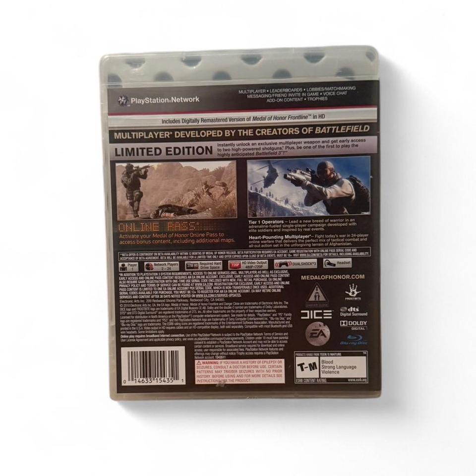 Medal Of Honor Limited Edition 2