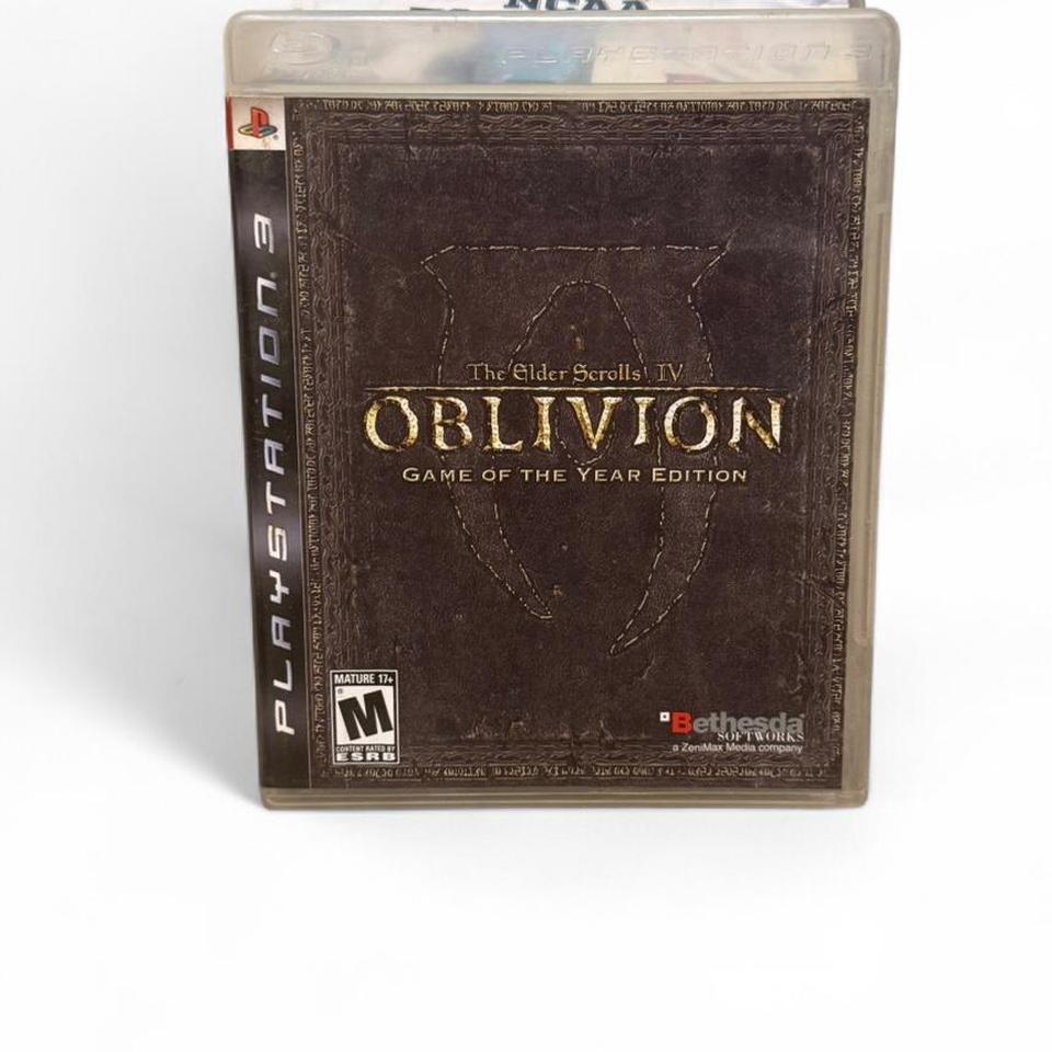 Ps3 Oblivion Video Game Its B622