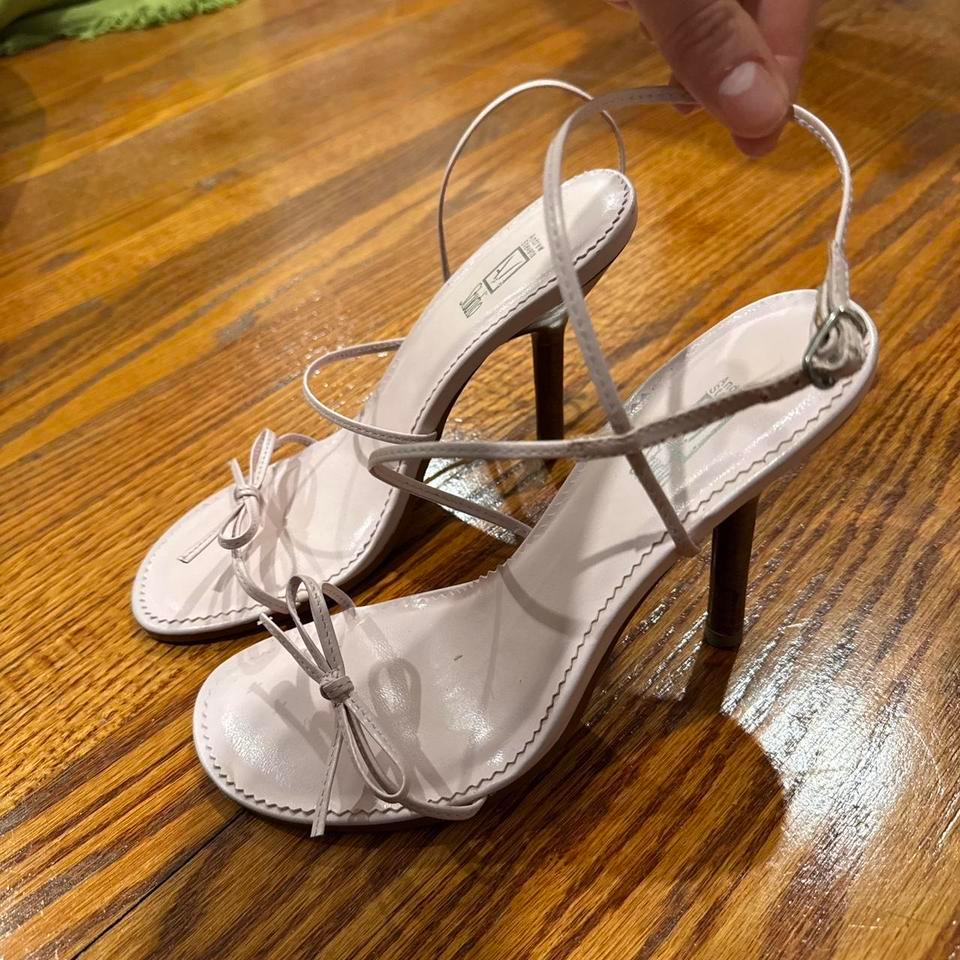 Baby Pink Bow Heels These 0f09