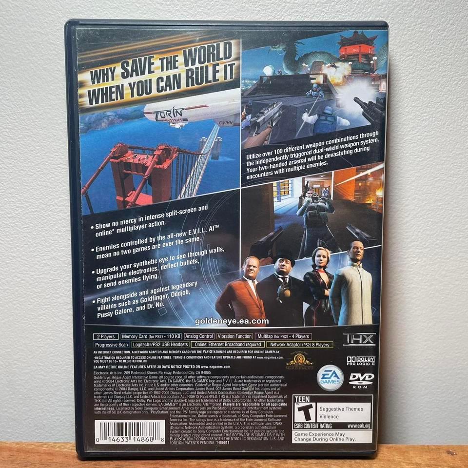 Goldeneye Rogue Agent Sony Playstation 2