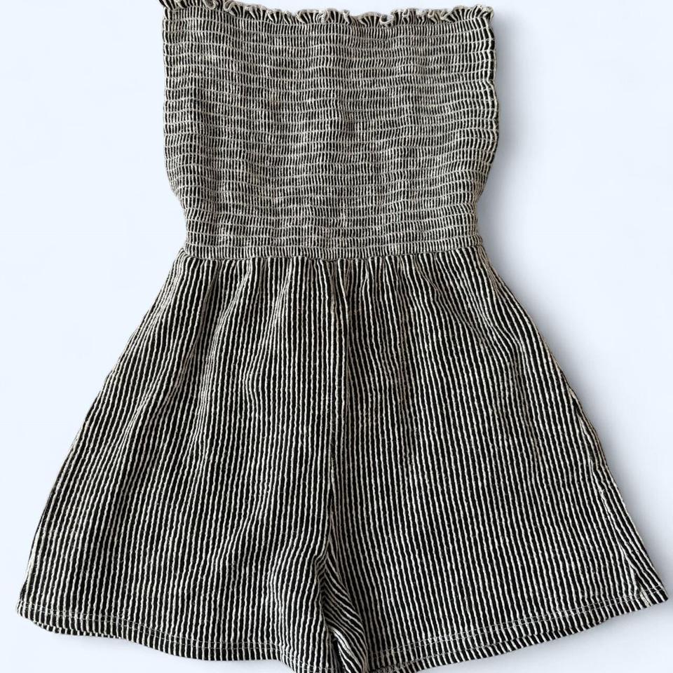 Black And White Romper With Eaf2