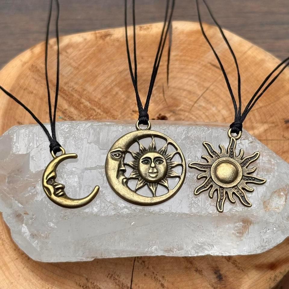 Bronze Celestial Necklace Set
