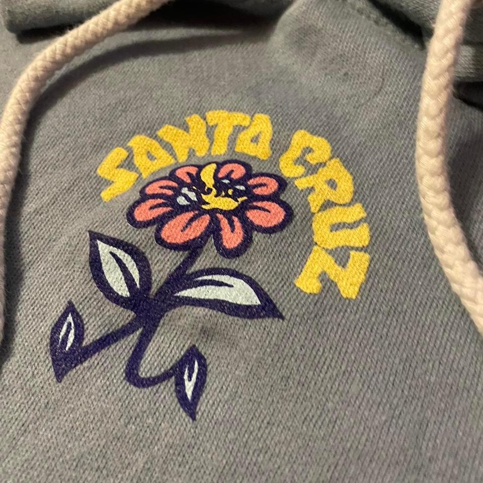 Santa Cruz Blue Tie Dye Hoodie Bb56 2