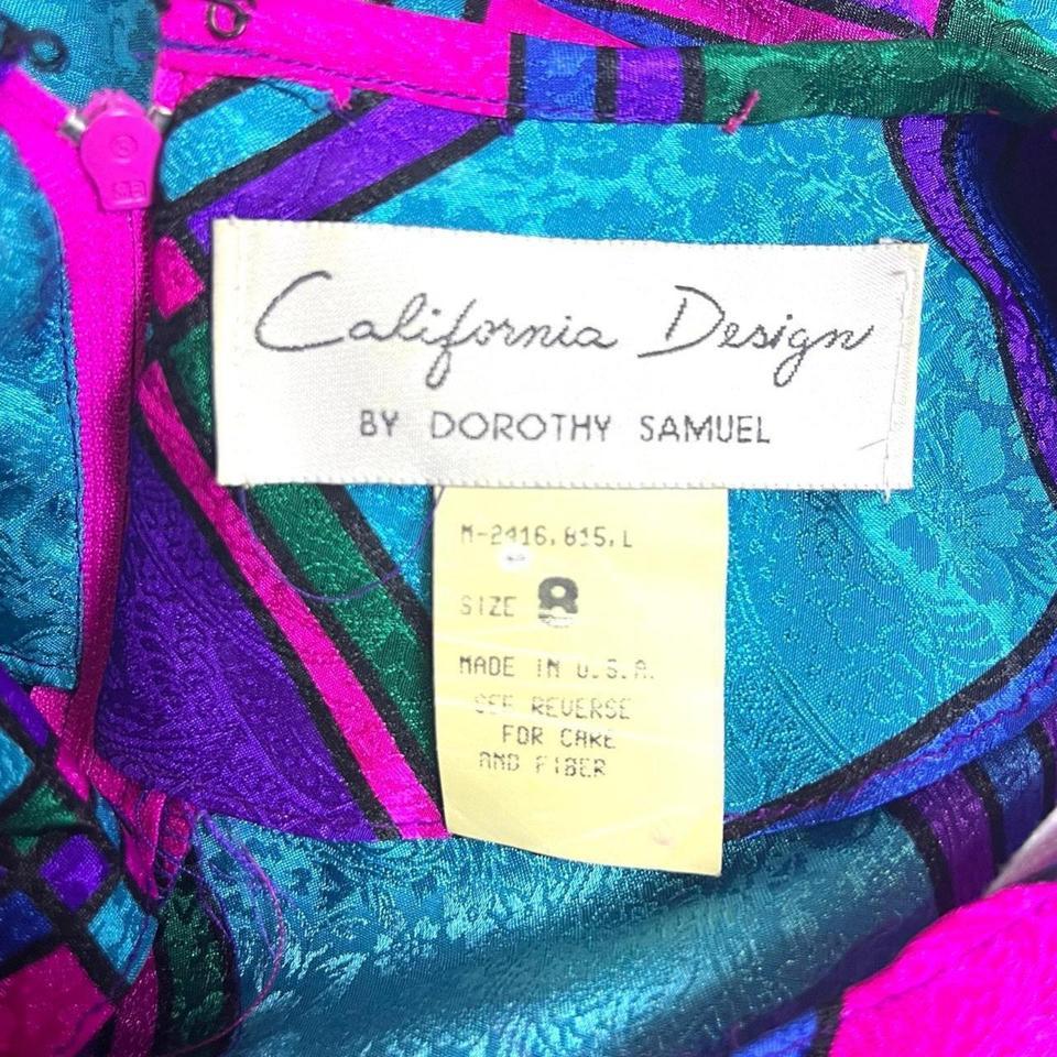 Colorful Long Sleeve Vintage Dress F71d 7