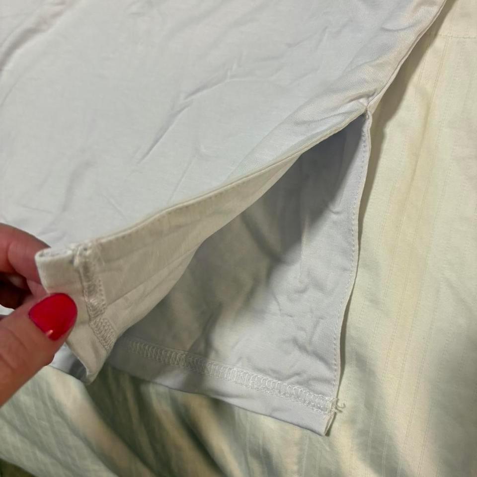 Tiulzial Amazon White Cropped Shirt 858b 2