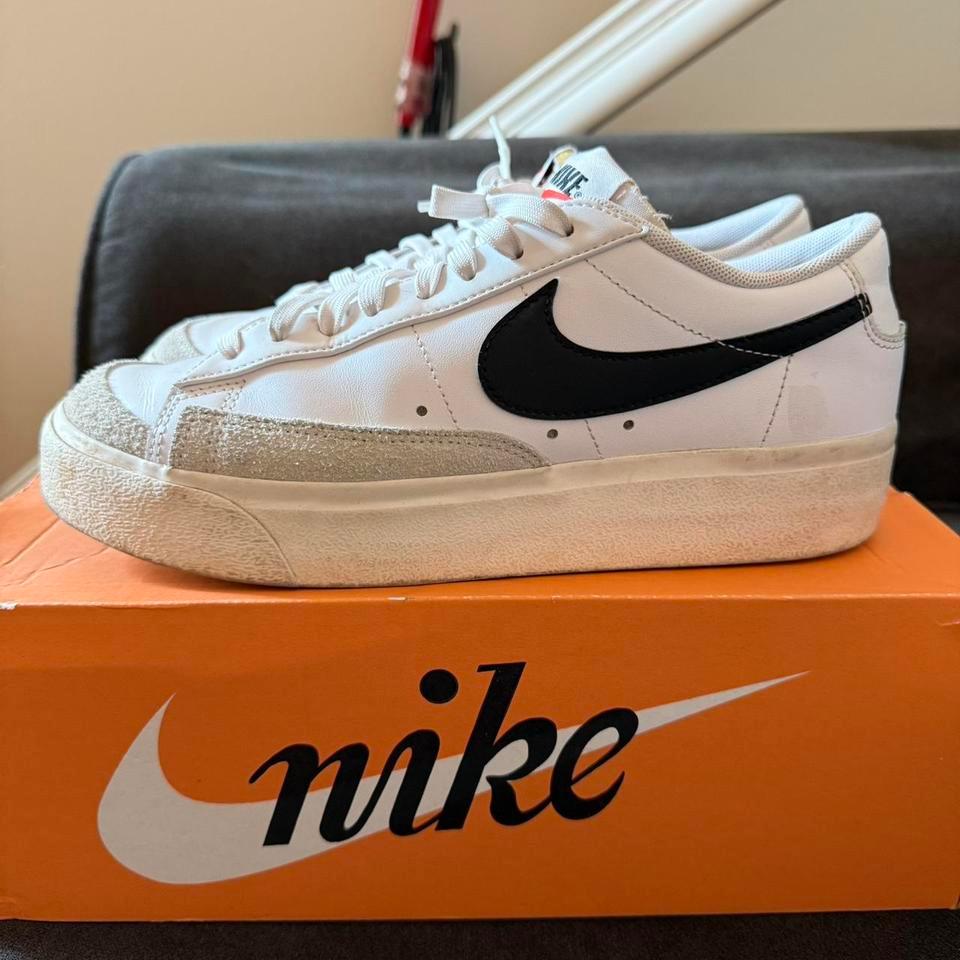 Nike Blazer Low White Trainers 7ba7 6