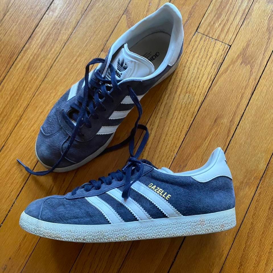 Adidas Gazelle Navy Trainers Size 7a28
