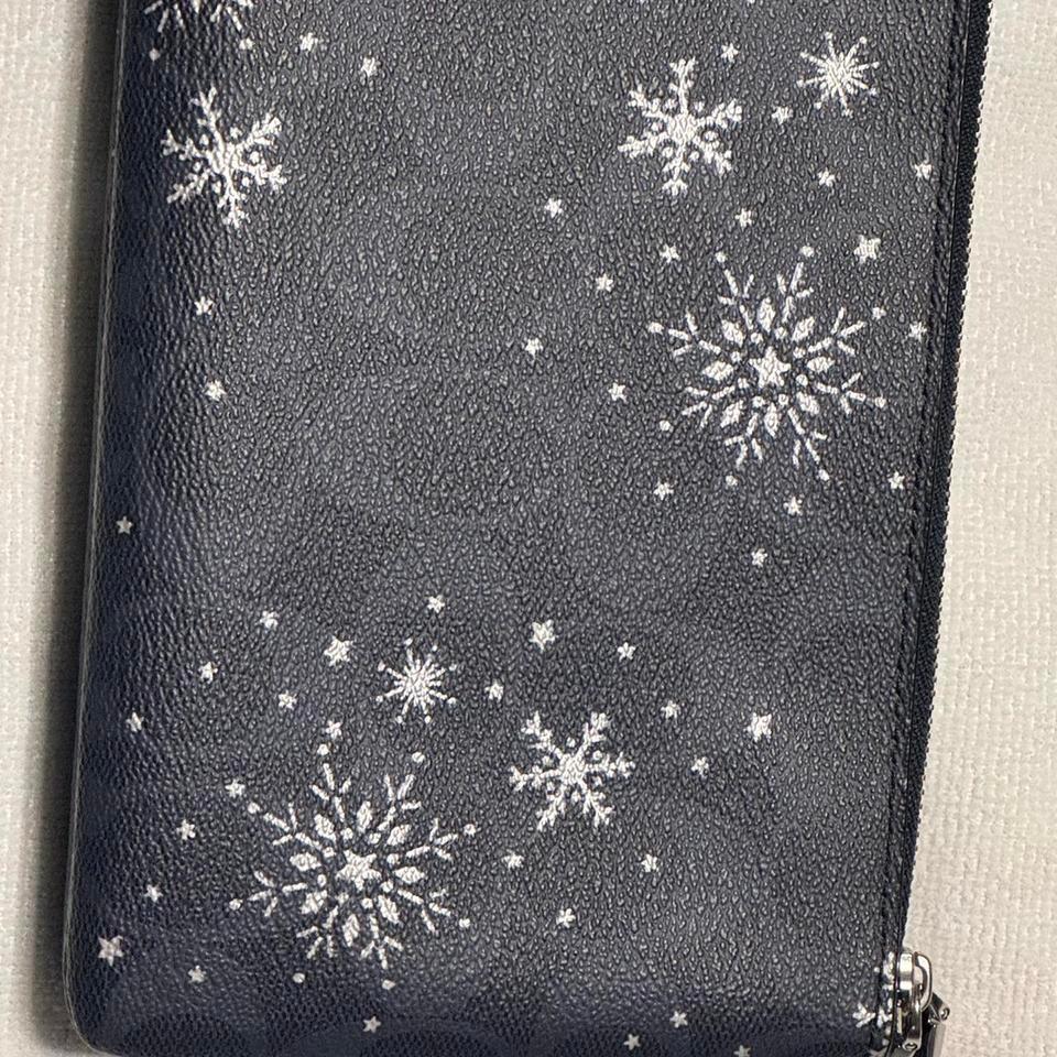 Coach Dark Navy Blue Snowflake 8936 3