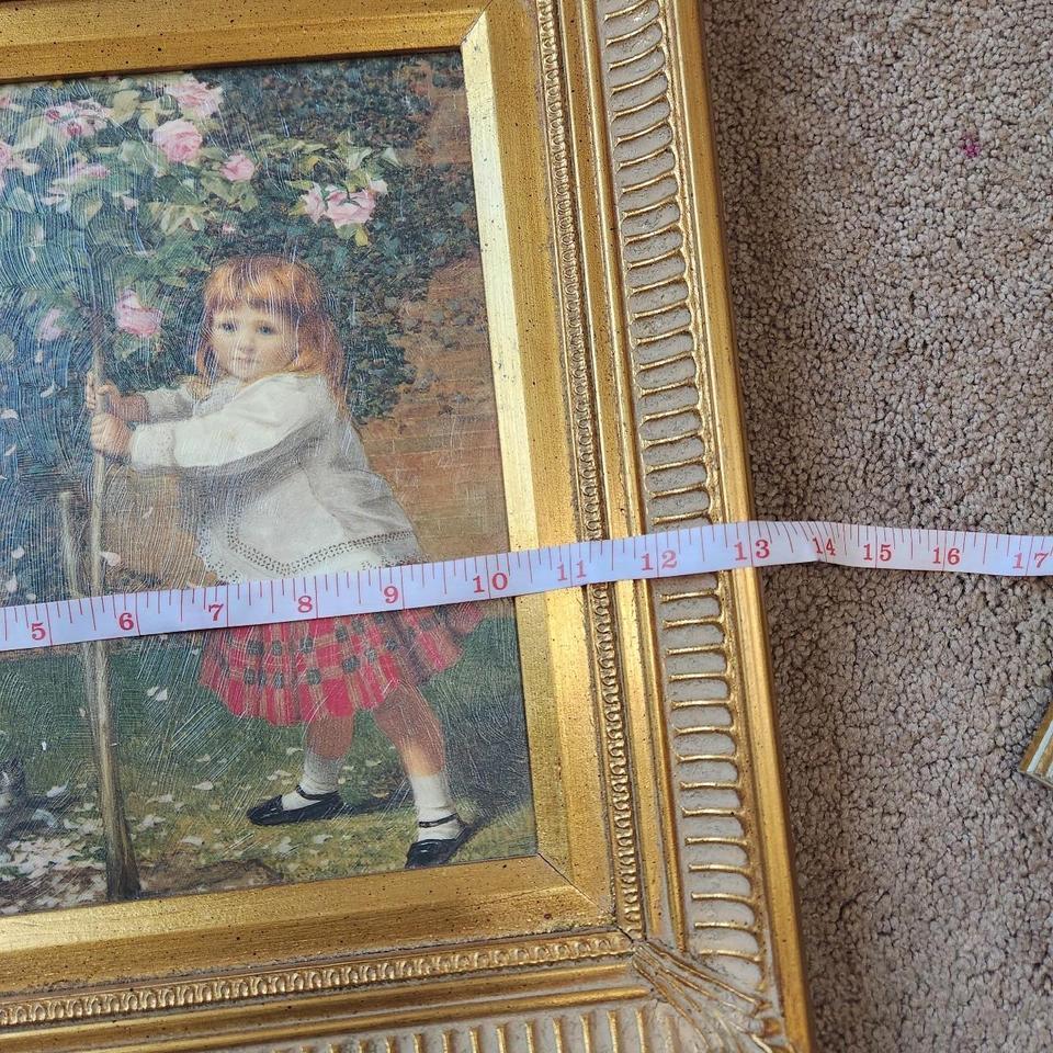 Gold Framed Vintage Oil Painting 7050 3