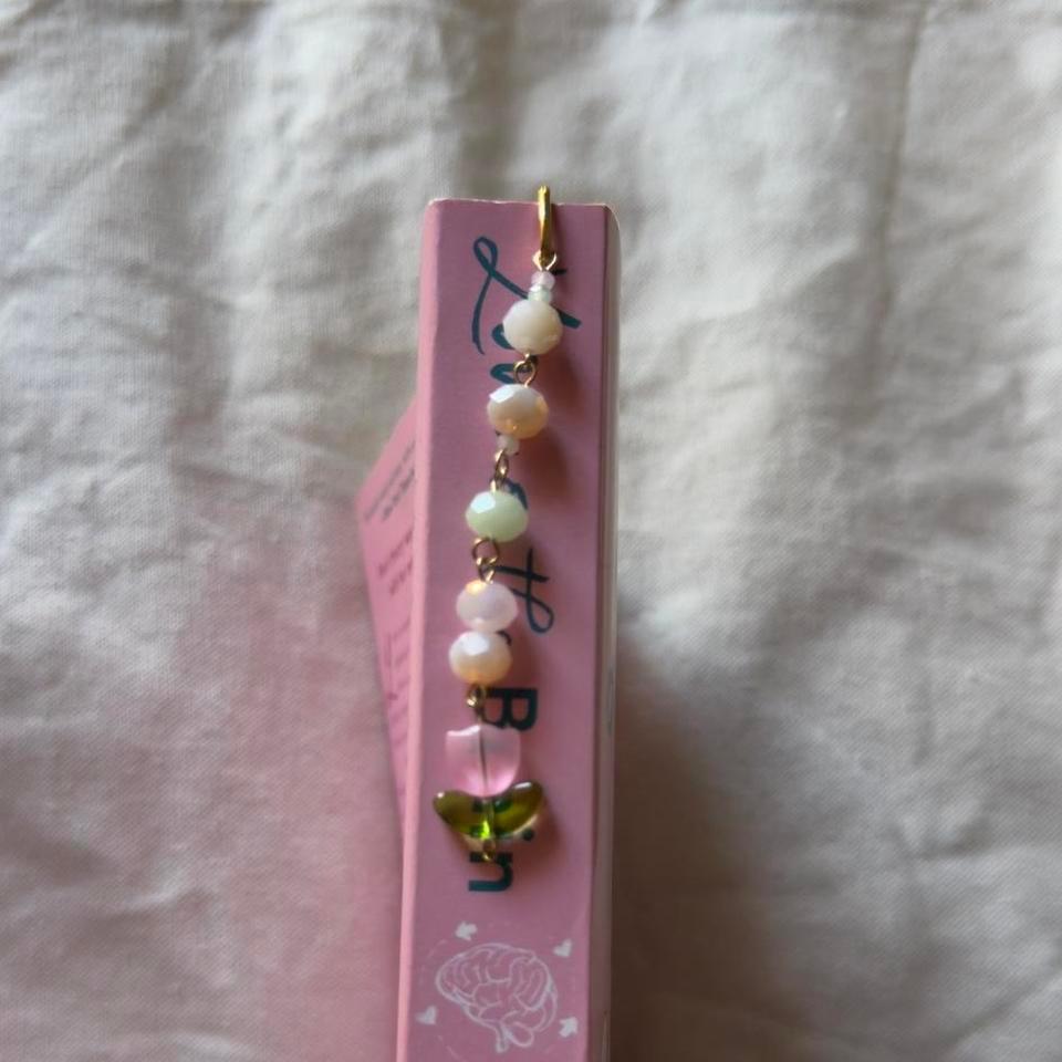Gold And Pink Bookmark 2