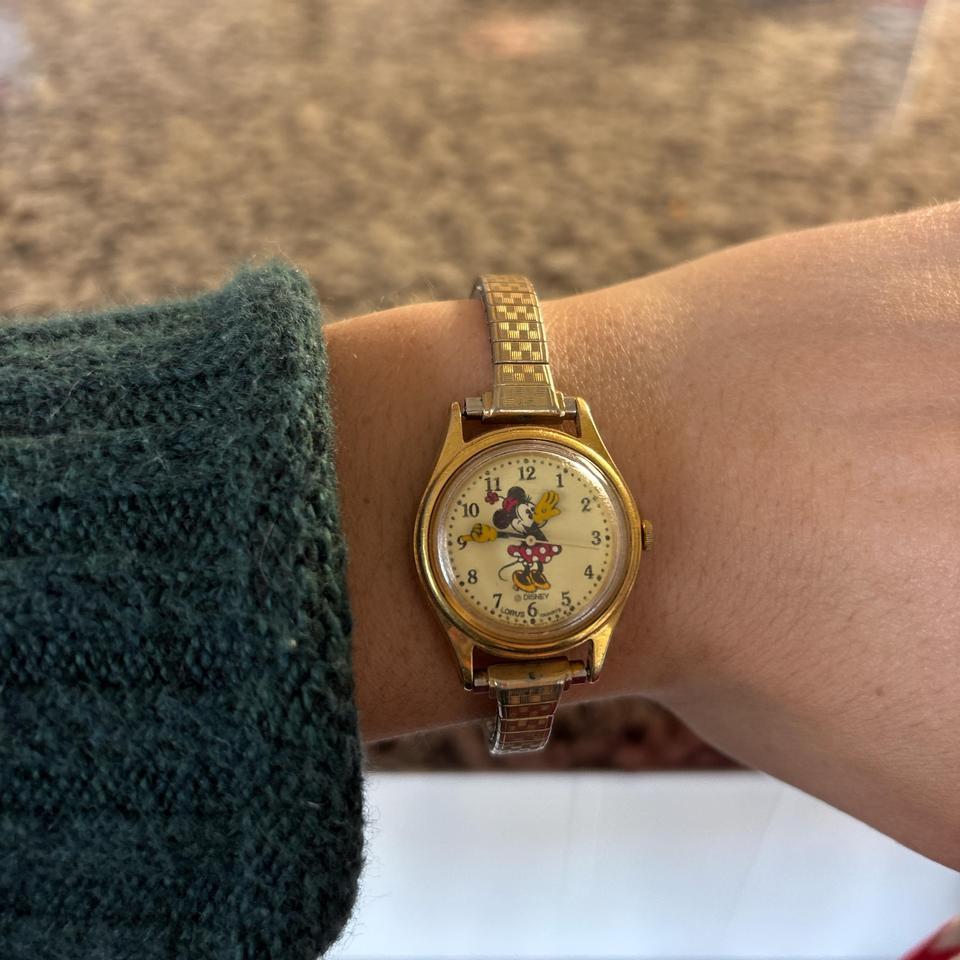 Vintage Disney Minnie Mouse Gold