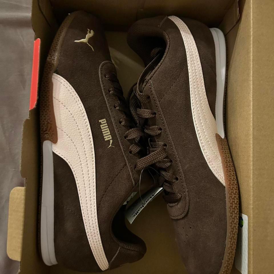 Puma Brown And Pink Trainers Dc50 3