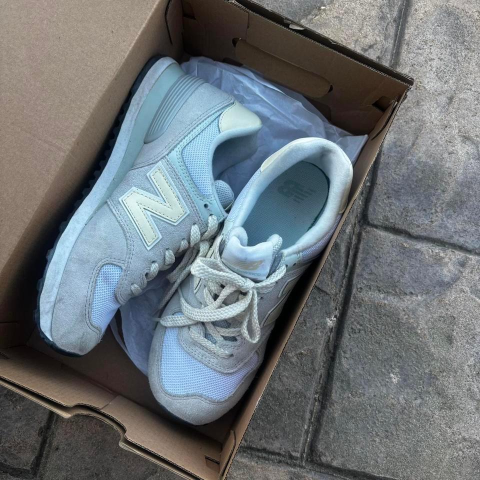 New Balance 574 Grey Trainers 678c 5