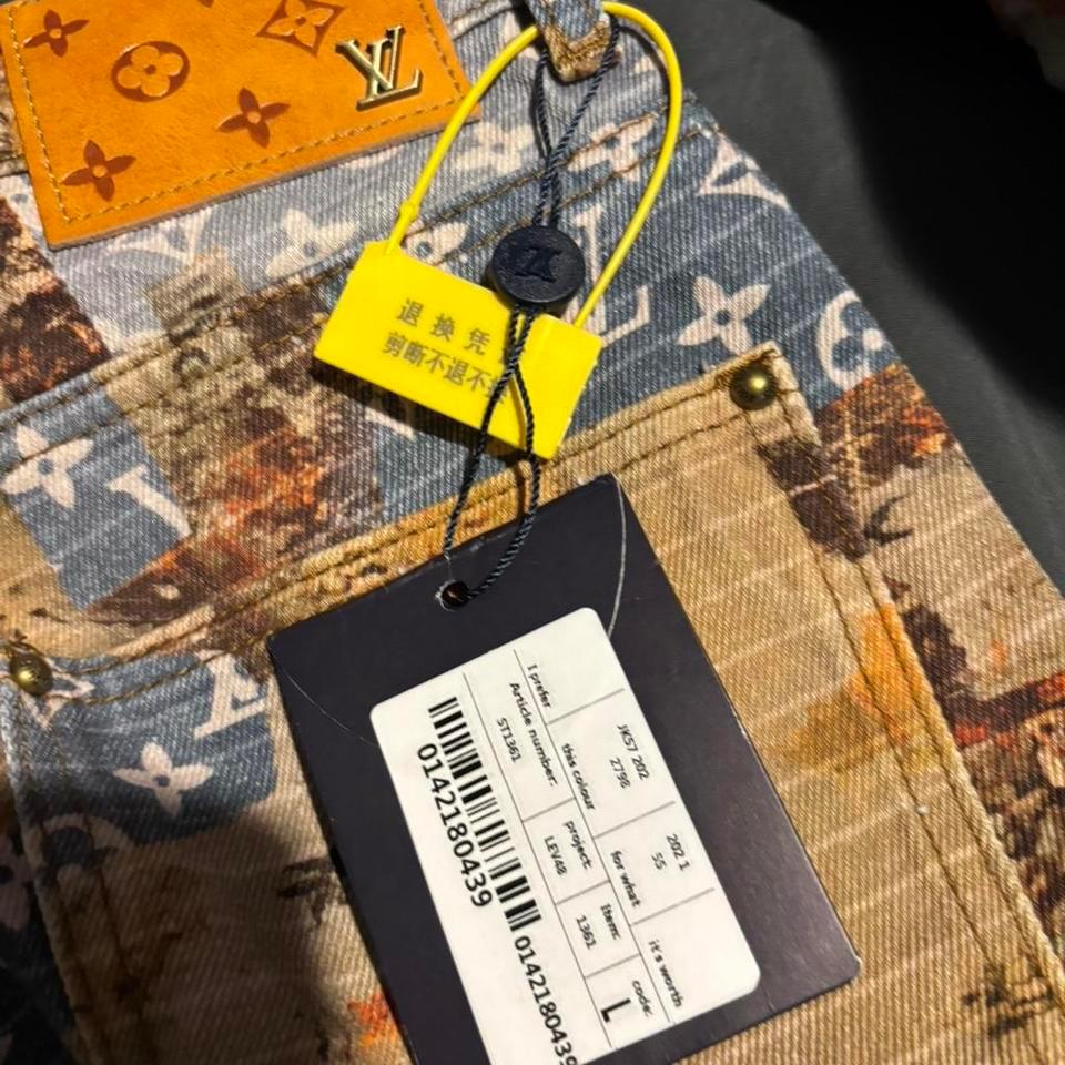 Louis Vuitton Multicoloured Jeans Luxury F941 5