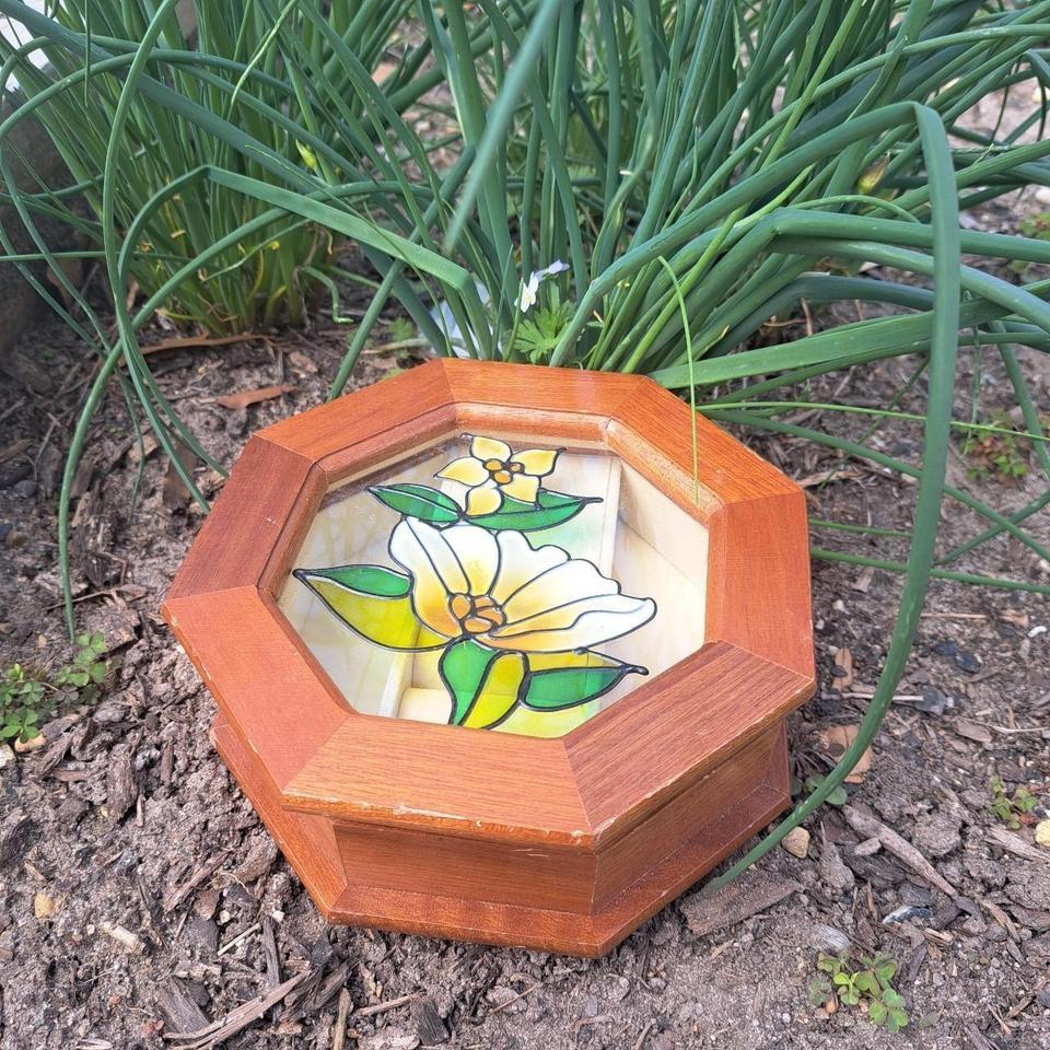 Unique Wooden Jewelry Box With