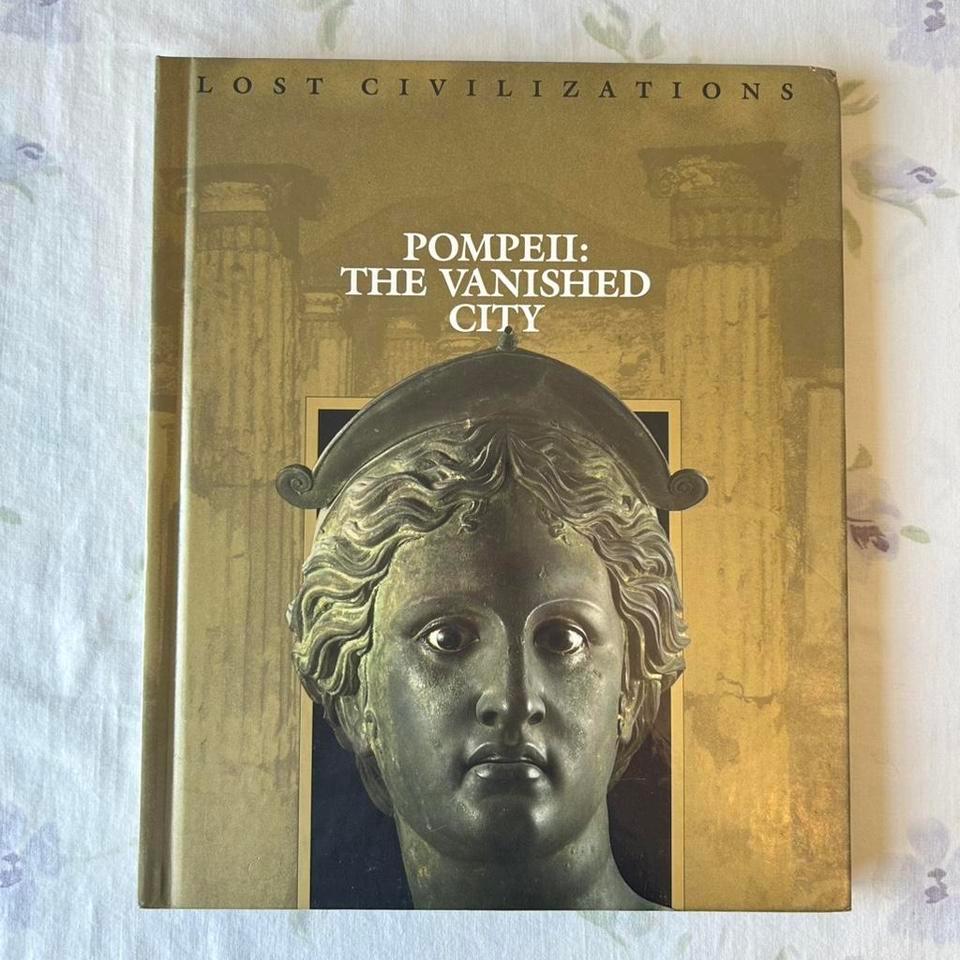 90s Vintage Historical Academic Pompeii 4d4b