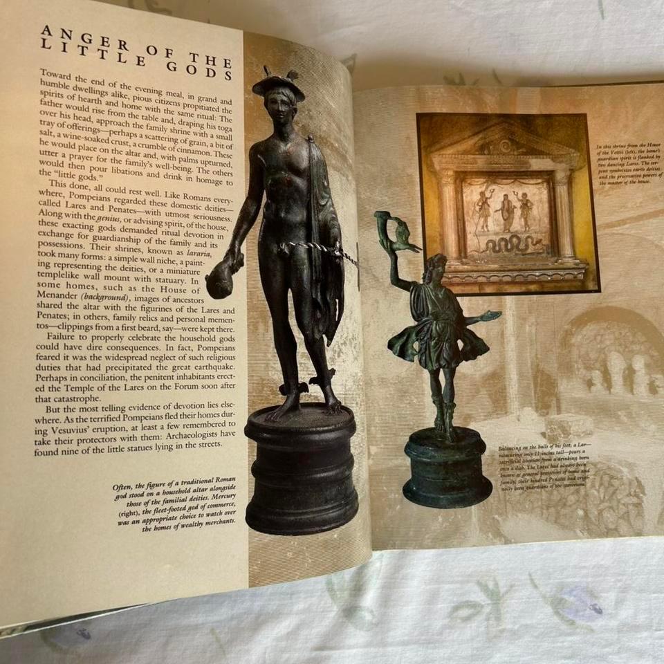 90s Vintage Historical Academic Pompeii 4d4b 5