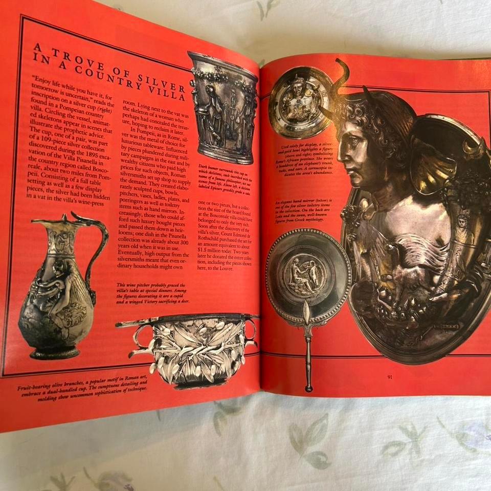 90s Vintage Historical Academic Pompeii 4d4b 7