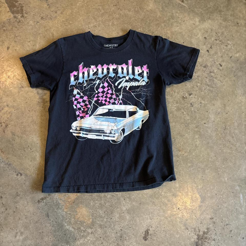 Black Vintage Style Chevrolet Impala Fe3c