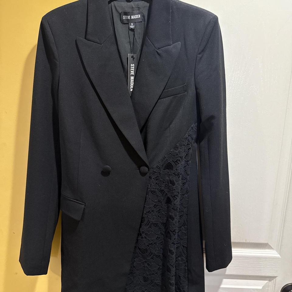 Black Steve Madden Blazer With