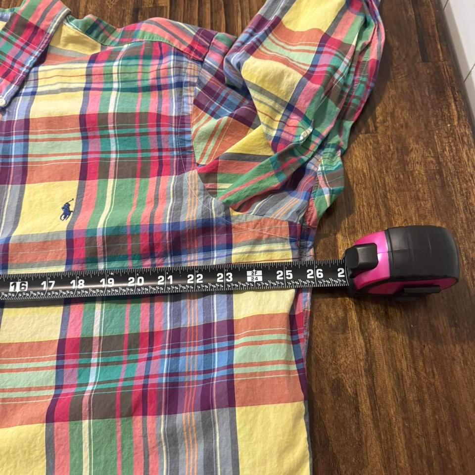 Y2k Ralph Lauren Multicoloured Plaid E0e4 5