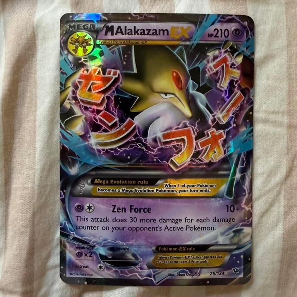 Mega Alakazam Ex 26124 Pokemon 4a58