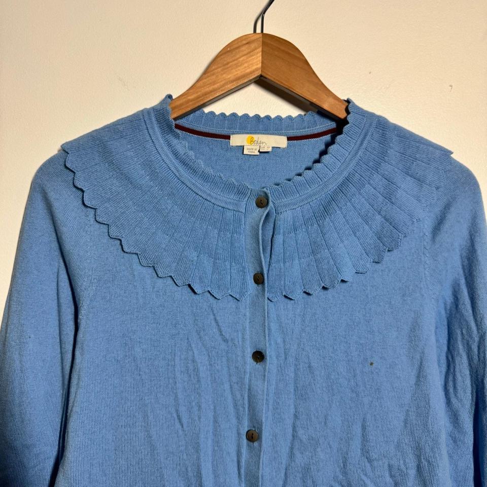 Boden Abercorn Scallop Cardigan Sweater 03bb 4