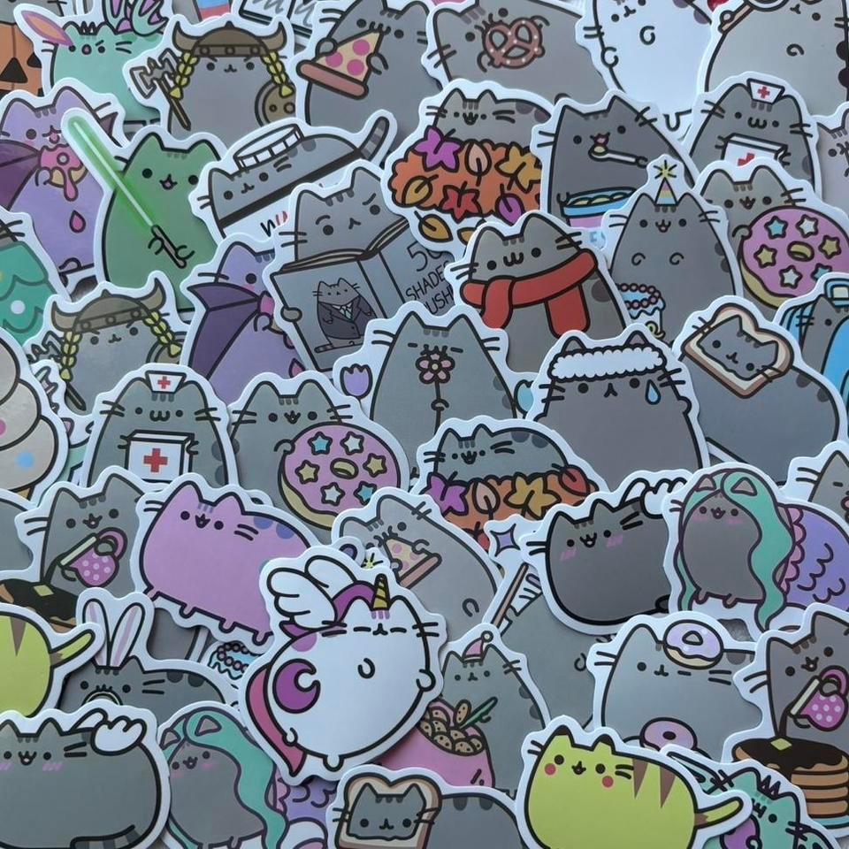 Pusheen Sticker Bundle 10 Pc 649c