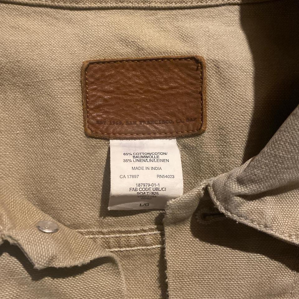 Vintage Gap Tan Denim Jacket B270 2