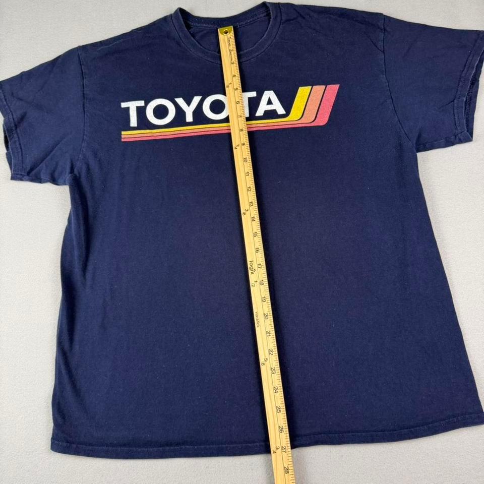 Toyota Vintage Navy Blue Cotton 4f97 3