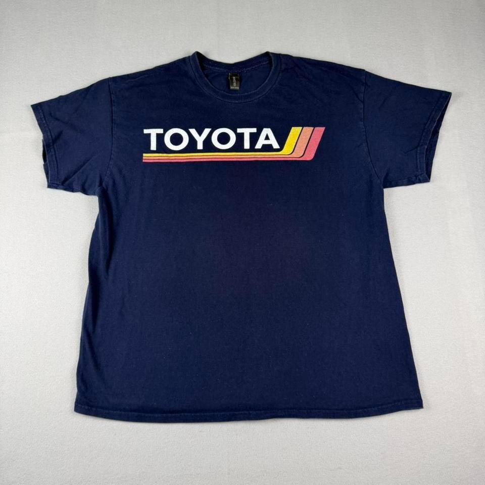 Toyota Vintage Navy Blue Cotton 4f97