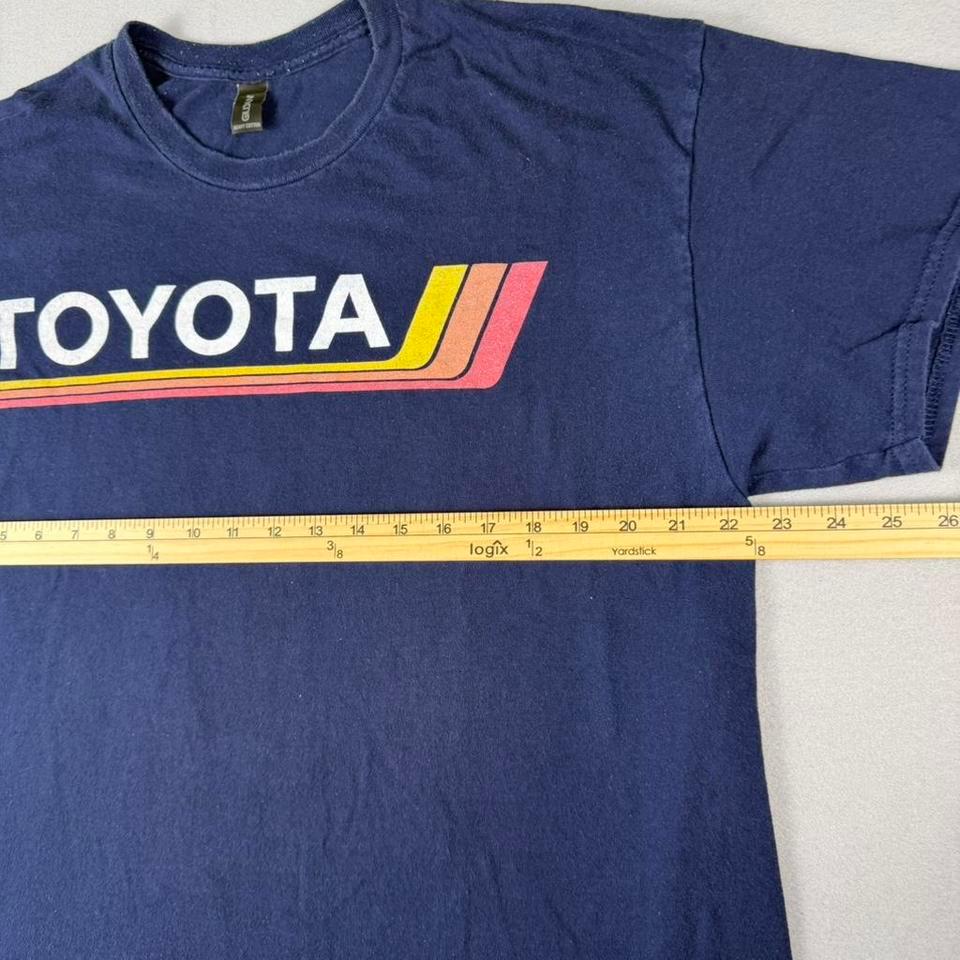 Toyota Vintage Navy Blue Cotton 4f97 4