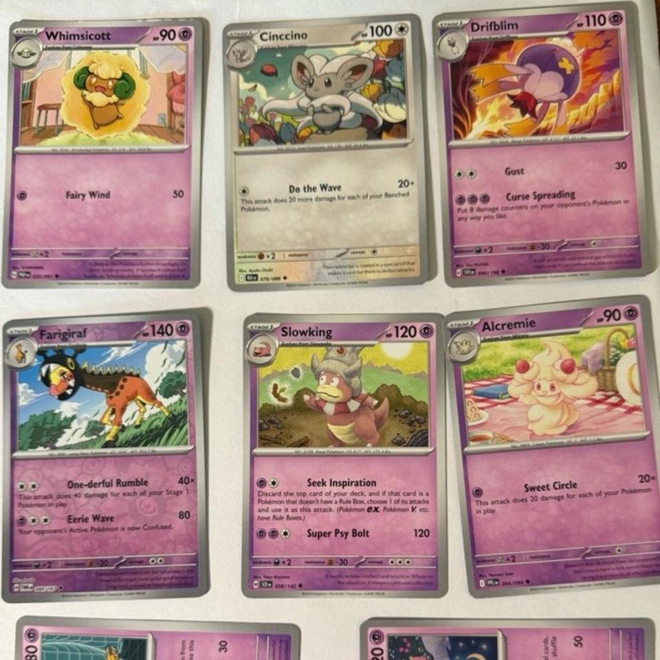 Pokemon Cards Bundle With 9 24a3